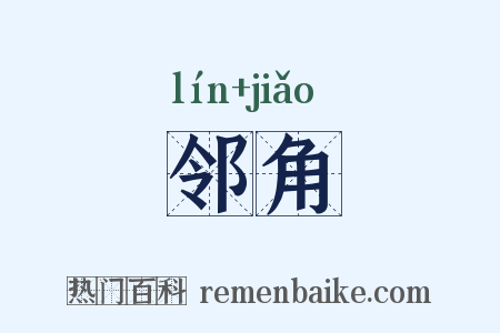 邻角是什么意思的图片
